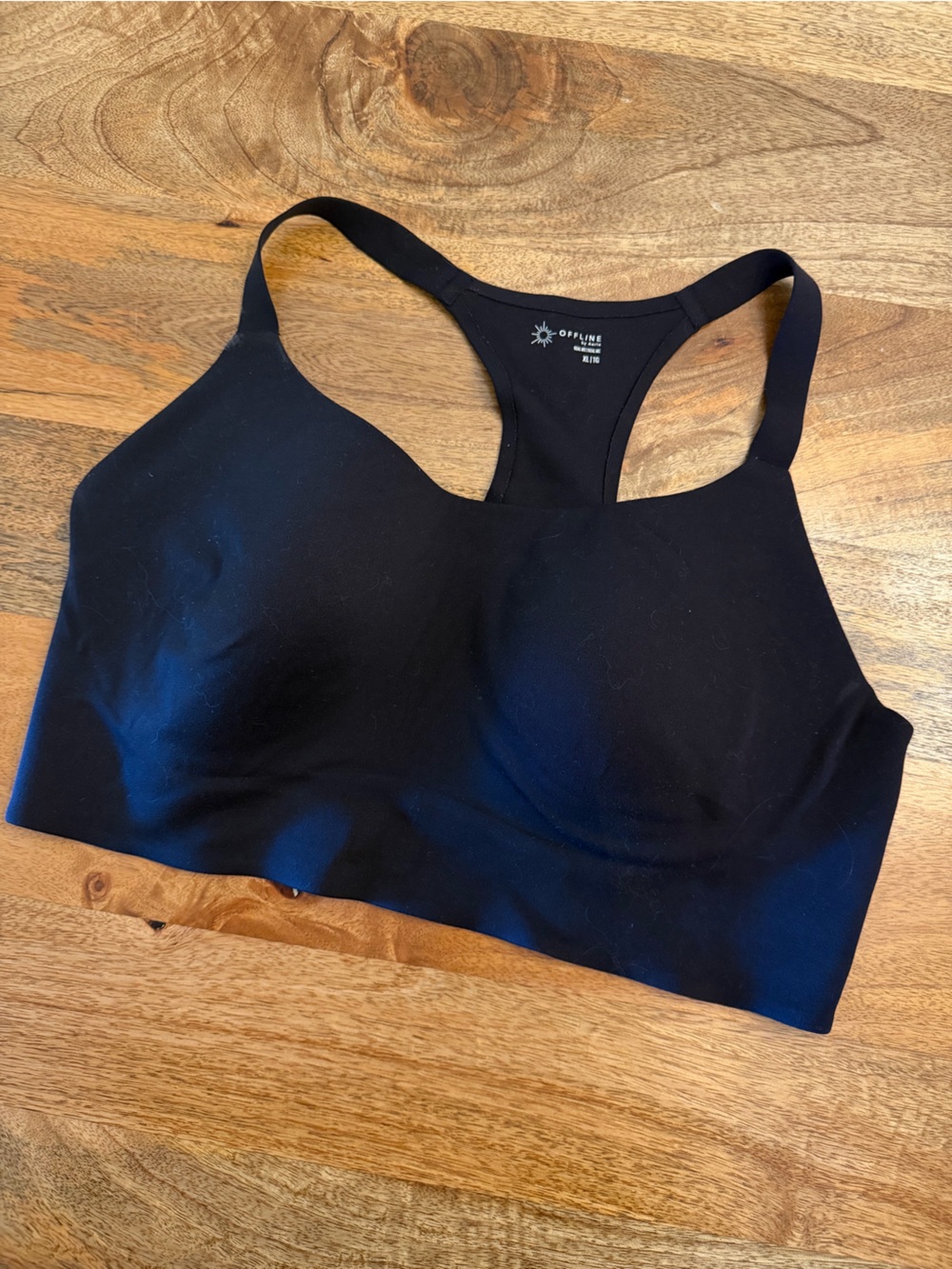 OFFLINE By Aerie Real Me Hold Up! Racerback Sports Bra